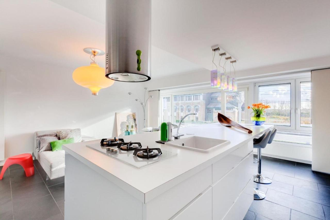 Luxueus Appartement 100 Stappen Van Zee En Strand Ostend Exterior photo
